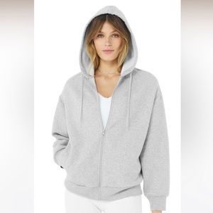 Alo Hype Full Zip Hoodie
